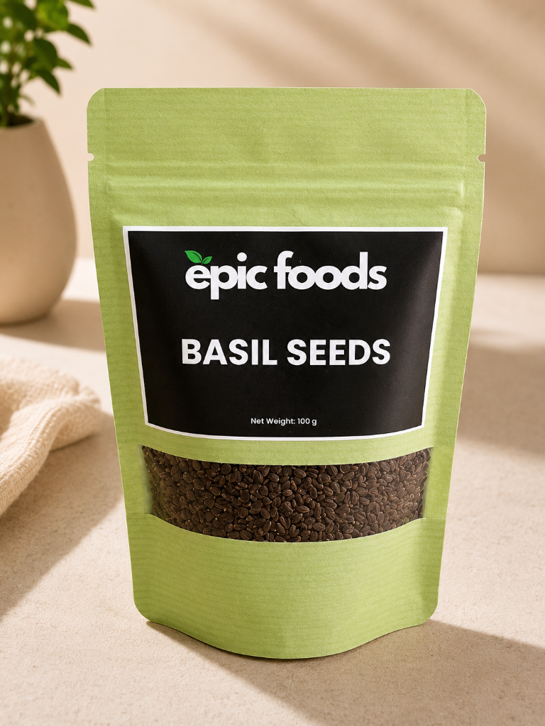 Epic Foods Basil Seeds (Sabja) 100g pouch