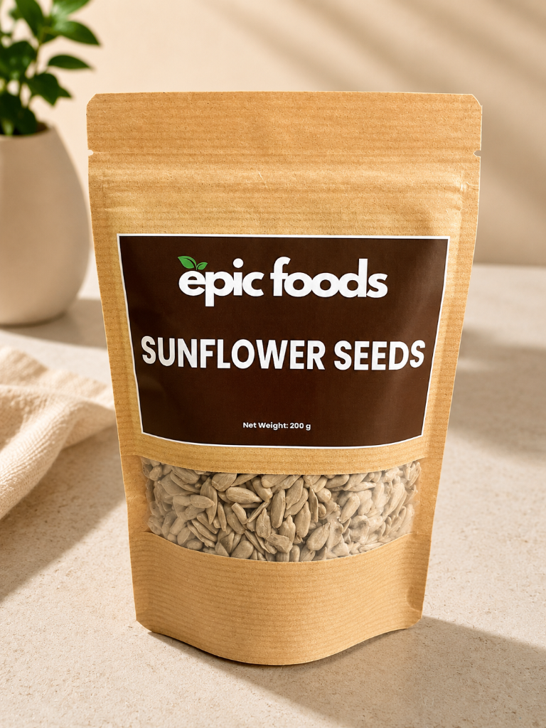 Epic Foods Sunflower Seeds 200g pouch